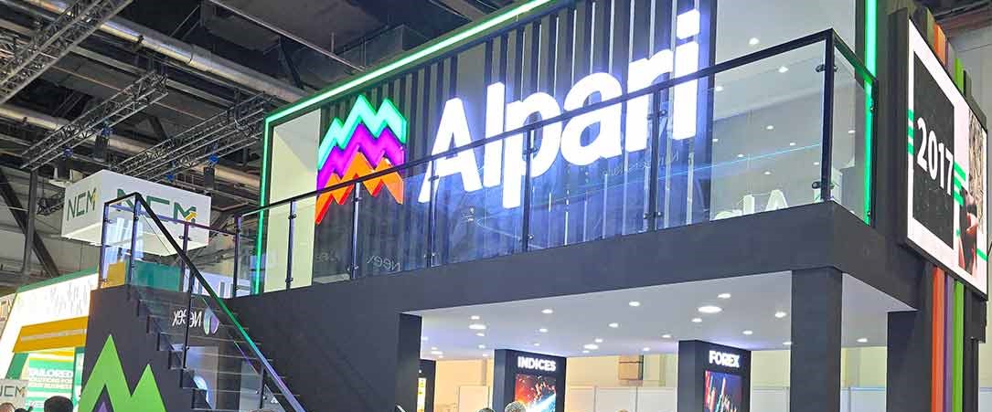 غرفه بروکر آلپاری در نمایشگاه فارکس اکسپو دبی ۲۰۲۶