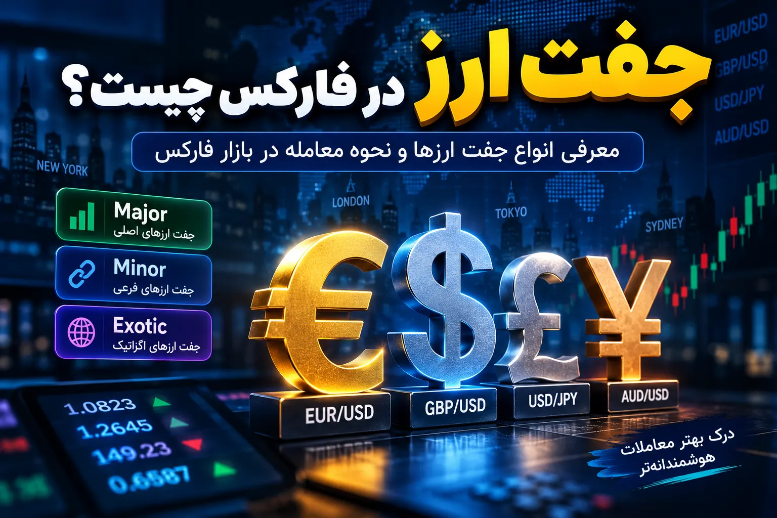 آشنایی با جفت ارز در فارکس