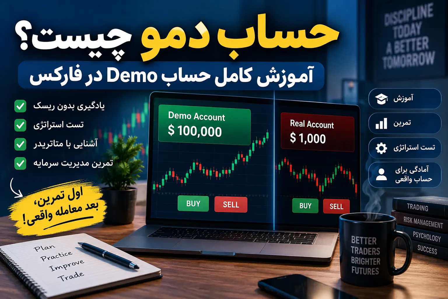 حساب دمو فارکس