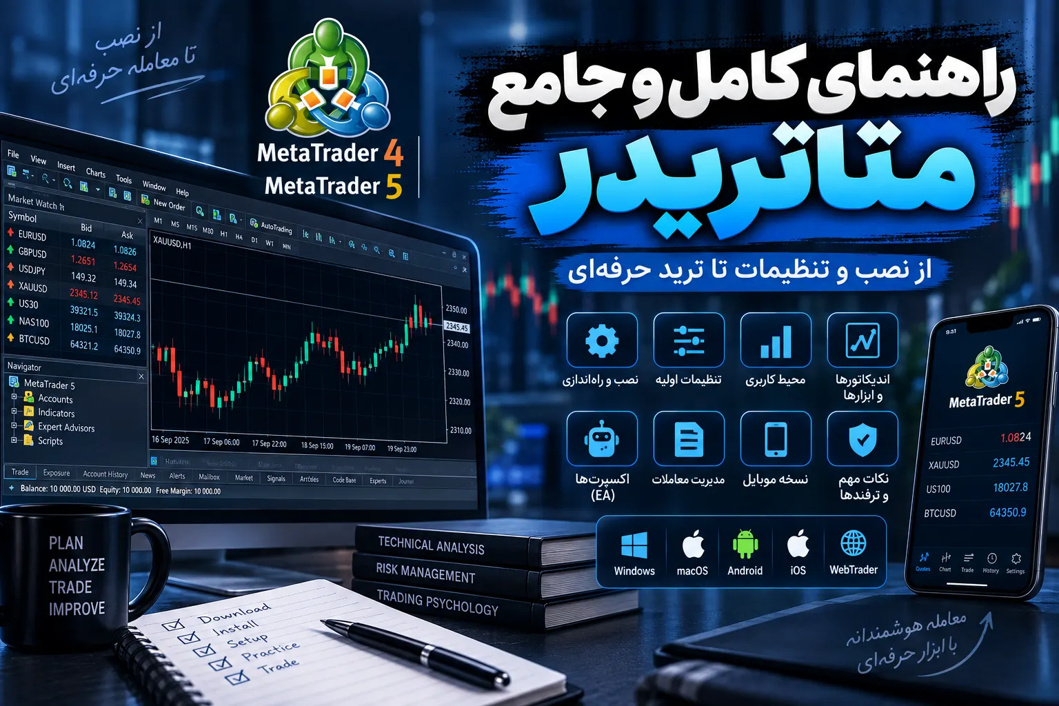متاتریدر چیست؟ راهنمای کامل