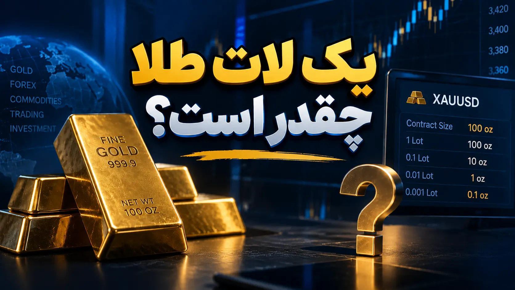 یک لات طلا چقدر است