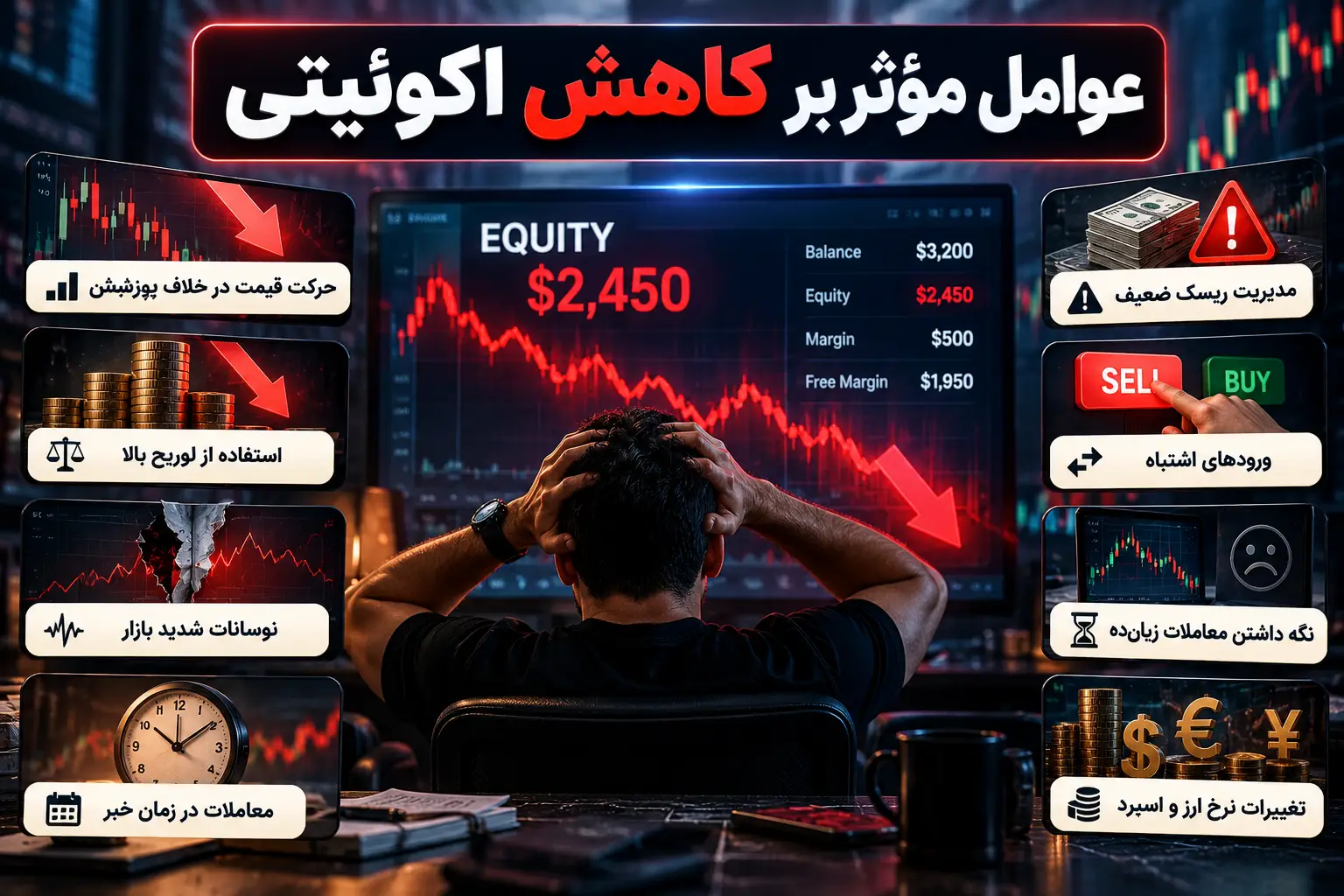 عوامل مؤثر بر کاهش اکوئیتی